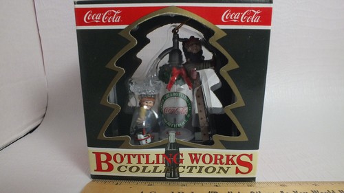 COCA COLA MINIATURE ORNAMENTS BY CARLTON, KURT ADLER,COKE BOTTLEWORKS/94-2013 - Picture 6 of 11