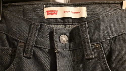 NEW Levis Big Boys 510 Skinny Fit 4 Way Stretch Jeans Gray 18 REG Size 29X29 - Picture 9 of 10