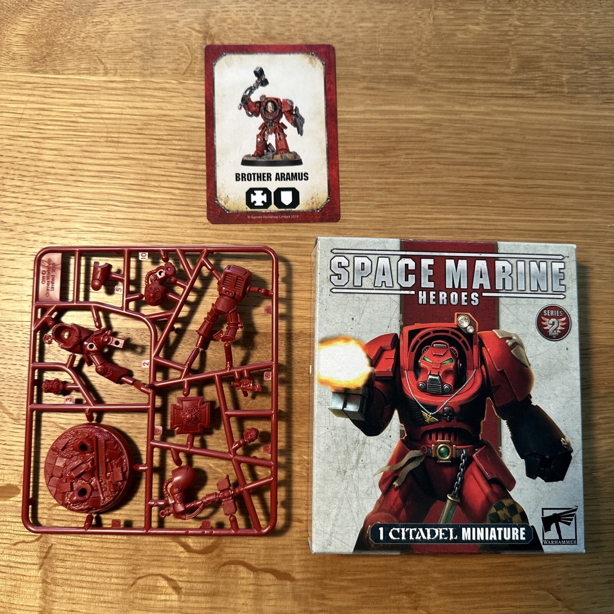 40K Space Marine Heroes Brother Remus Lanciamissili Ultramarines - Nuovo