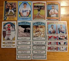 2021 Topps Heritage Insert singles 72WS/AW/NAP/FB/Now/Then/RP you pick choice