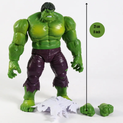 Marvel Legends Hulk 8 Inch Movable Action Figures - Collectible