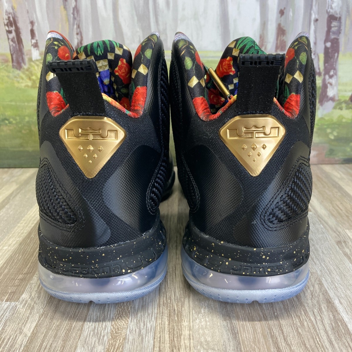 Nike Lebron IX 9 Watch The Throne Gold DO9353-001 Mens Size