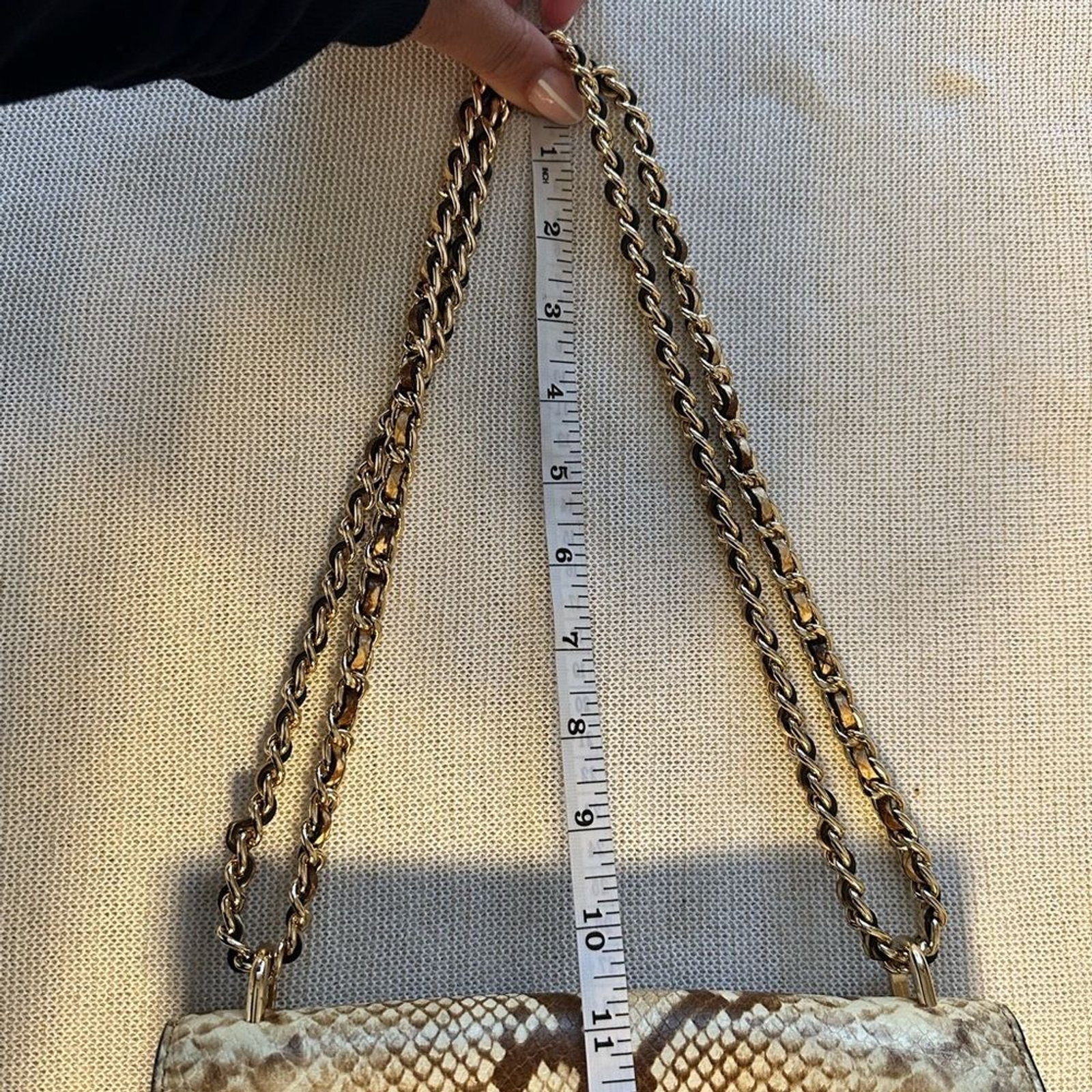 Michael Kors Straw Python Capsule Rose Bag. Pre-l… - image 16