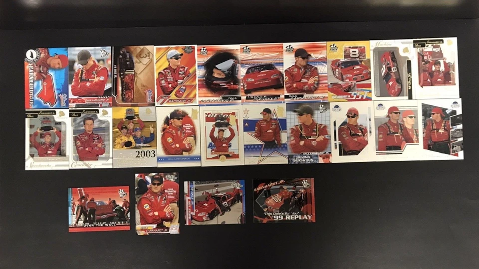 Lote Tarjetas Casco Autógrafos Fotos Nascar Dale Earnhardt Jr Años 90 - Principios 2000 Foto 4 de 4