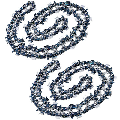 2PCS 16'' inch Chainsaw Chain .325'' .050'' 66DL Full Chisel for Husqvarna 440 435