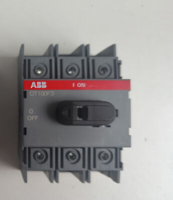 ABB OT100F3 Non-Fused Disconnect 100 Amp 3 Pole 