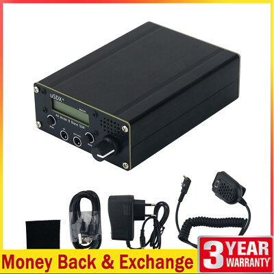 USDX+ 3W-5W QRP SSB/CW HF Transceiver 8-Band SDR Transceiver Upgraded of USDX