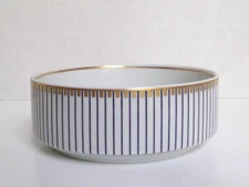 Pareille II by Fitz & Floyd Porcelain Fruit/Dessert Bowl USA / Japan, 4" x 1.6"