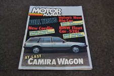 June 1983 HQ ss 520i BMW Cordia Motor manual magazine 31