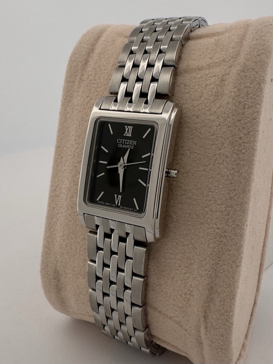 ej5850-57e⭐️新品未使用品⭐️Citizen 腕時計 レディース Citizen Quartz Black Dial Ladies Watch EJ5850-57E