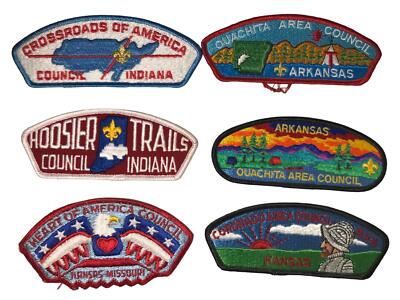 MID-West Councils 1/2 Dozen BSA CSPs Mint CSP (BHP2225)