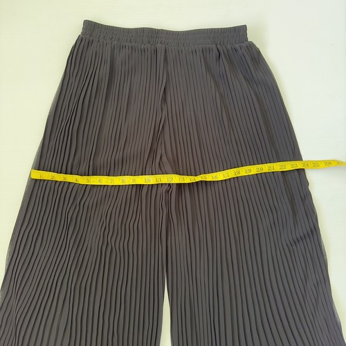Kaleidoscope Woman’s Pants size 40 Aust 12 black Pleated Ruffled Chiffon Lined - Picture 19 of 21