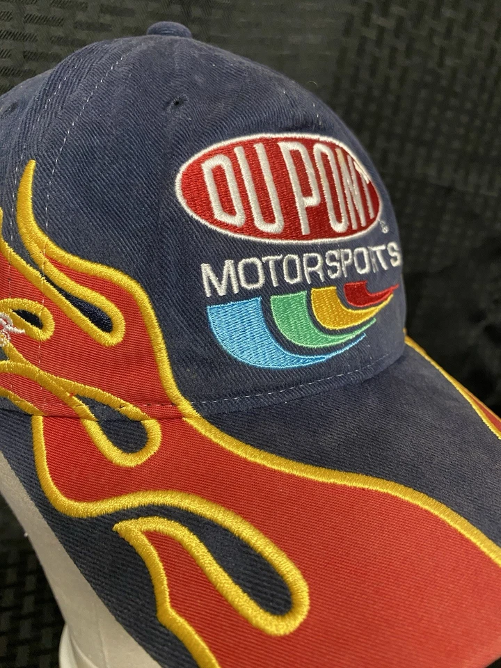 Vintage Jeff Gordon DuPont Motorsports NASCAR Baseball Hat 24 Hendrick - Image 4 of 4