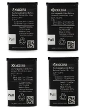 4Pcs New OEM Kyocera SCP-73LBPS Battery for Kyocera DuraXV Extreme E4810 E4811