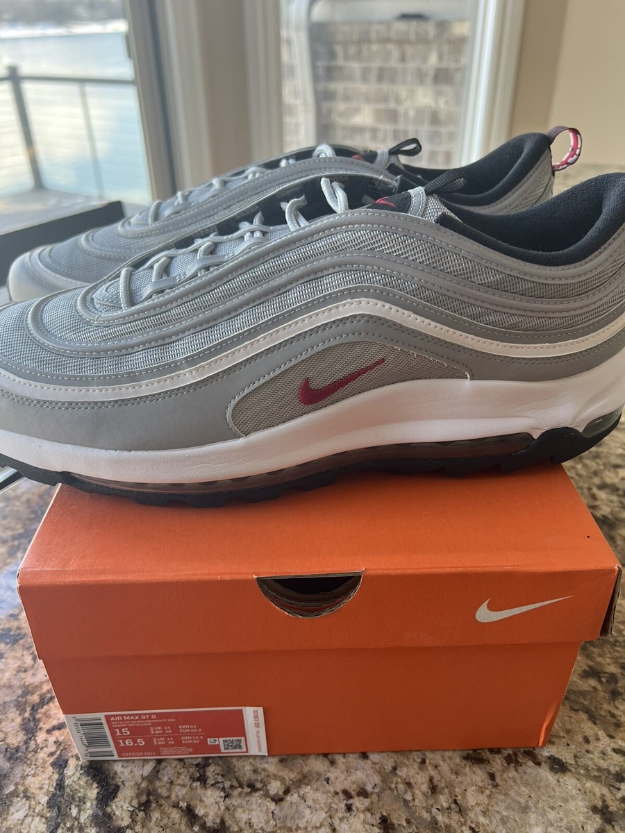 Nike Air Max 97 Golf. Silver Bullet Size 15. New In Box. | eBay Nike Air Max 97 Golf. Silver Bullet Size 15. New In Box. | eBay