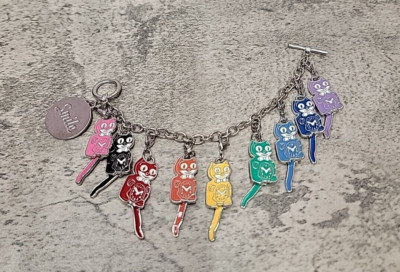 Kit-Cat Klock Kat Clock Charm Bracelet