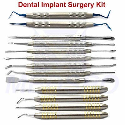 Dental PT1 & PT2 Implant Surgery Periosteal Elevators PDL Periotome Extraction
