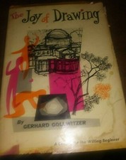 Rare Vintage The joy of drawing by Gerhard Gollwitzer 1961