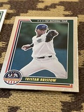 2022 Panini USA Baseball Stars & Stripes #74 Tristan Bristow