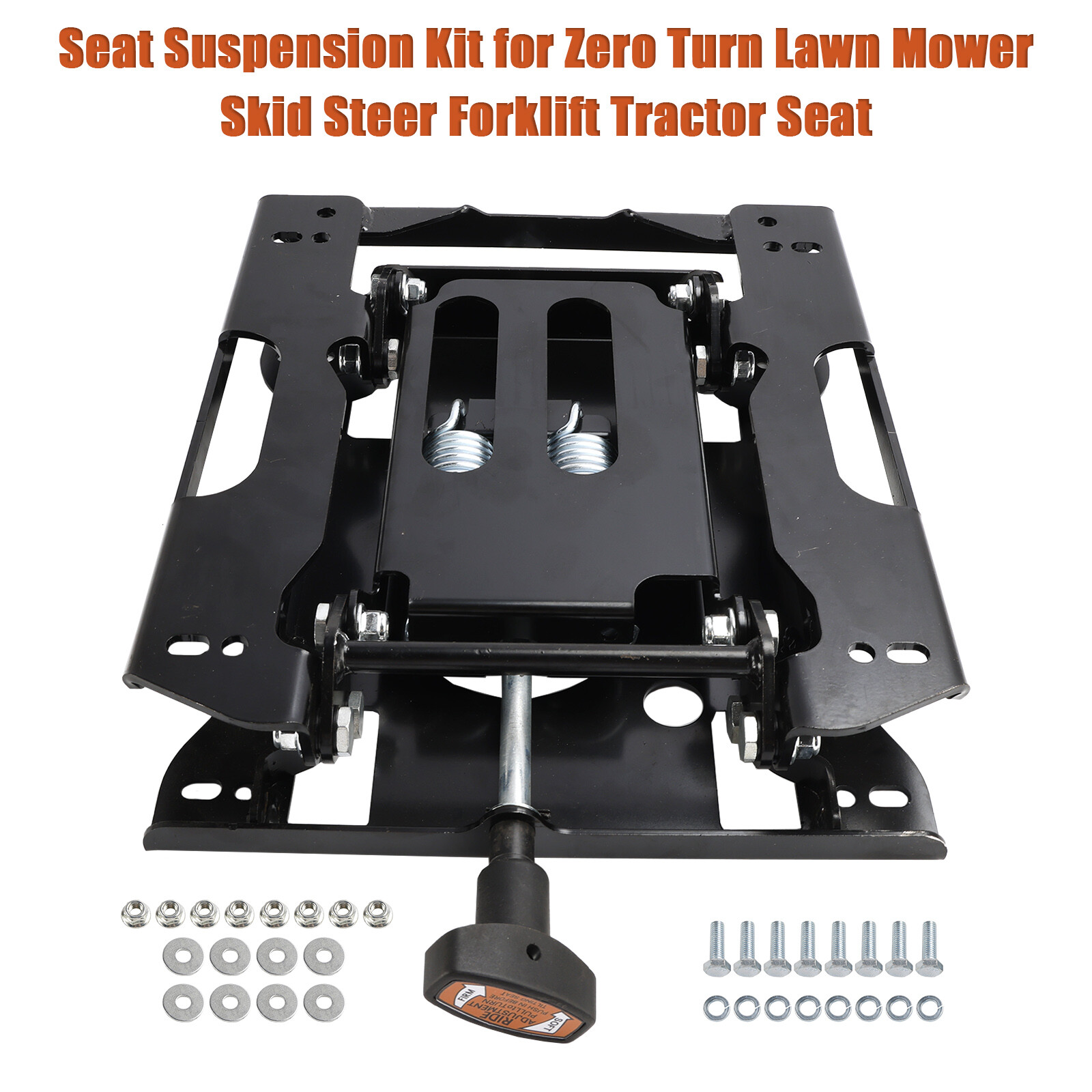 Seat Suspension Kit for Zero Turn Lawn Mower Skid Steer Forklift Tractor Seat