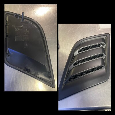 Sport Performance Hood Left& Right Side Hood Bezel For Ram 68292860AE 68292861AE