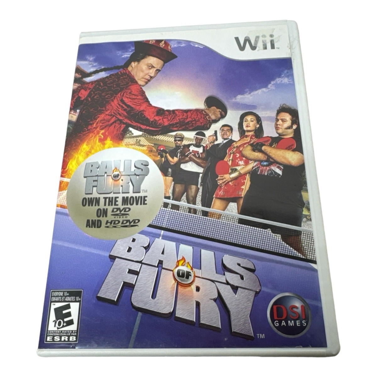 Balls of Fury (Nintendo Wii, 2007) Complete Video Game
