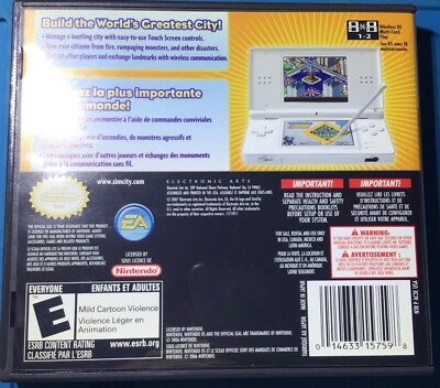 【中古】SimCity DS (輸入版) Sim City DS (Nintendo DS, 2007) - Complete In Box -Authentic