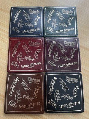 Coasters, European Novelty, Yugoslavia, Netherlands, France, Sweden, NWOB, 1970s