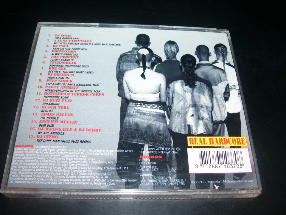 Real Hardcore Volume 2 * CD Holland Arcade 1996 Gabber * - Bild 3 von 3