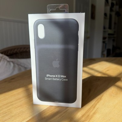 Apple iPhone XS Max Matte Black Smart Battery Case MRXQ2LL/A Battery Pack Cover