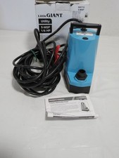 Bomba utilitaria manual de aluminio Little Giant 5-MSP 115 voltios, 1/6 HP, 1500 GPH