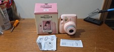 Fujifilm Instax Mini 8 instant film camera, pink, tested working