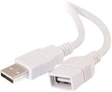 USB Hi-Speed 2.0 A to A Cable, MALE TO Female, 10 FT