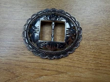 Silver Tone Scarf Clip