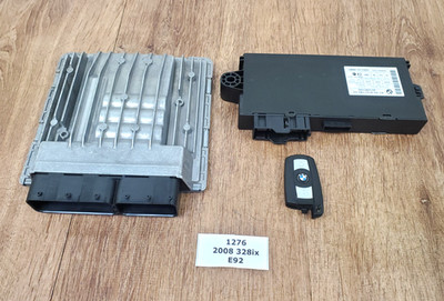   07-13 OEM BMW E92 E93 DME ECU CAS Engine Control Unit Computer N52 MSV80 30k
