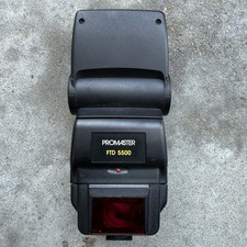Promaster FTD 5500 MODULE Shoe Mount Camera Flash for Canon Minolta Not Tested