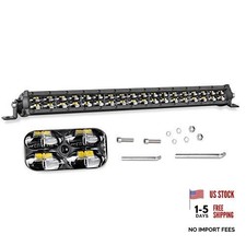 Led Light Bar 144w Slim Spot Flood Combo Off Road Light Bar Dual Row 20 Inch
