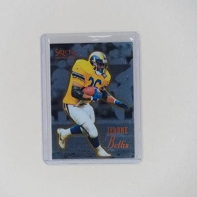 1995 Select Certified Edition - Jerome Bettis #6 Los Angeles Rams Football Card 