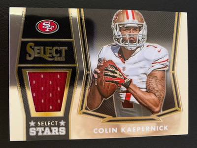2014 Panini Select - Select Stars Jerseys SS-CK Colin Kaepernick ed/199