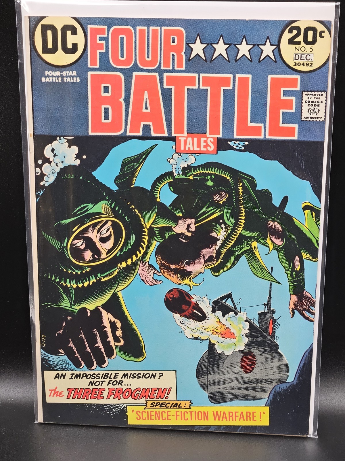 Four Star Battle Tales #5 - 1973 DC - Krigstein & Russ Heath art / FREE SHIPPING