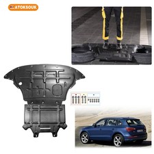 2pcs For Audi Q5 2009-2017 Under Engine Splash Guards Front Engine Mud Flaps 2pcs For Audi Q5 2009-2017 Under Engine Splash Guards Front Engine Mud Flaps
