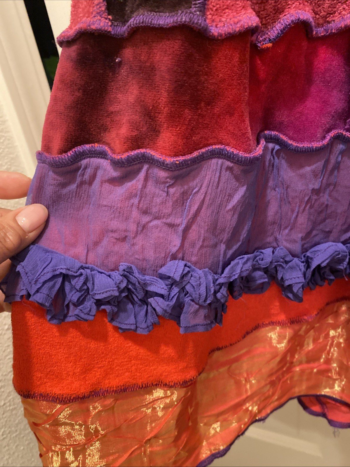 Patchwork Gypsy Sleevles Duster. Artsy/Festival/R… - image 7