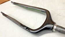 Forcella bici 26" 26er fibra di carbonio sterzo Fat Tire FatBoy 135mm asse disco bicicletta