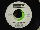 JUDY STEWART & her BEATLE BUDDIES Who Can I Believe RARE Teen 60's 45 PROMO