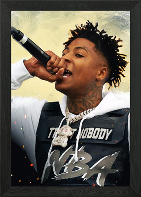 YoungBoy Never Broke Again Gerahmtes Wandbild Poster Leinwanddruck Bild