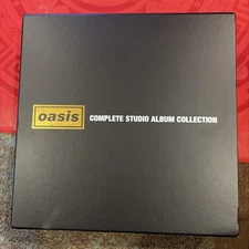 Oasis Complete Studio Album Collection Limited Edition Box Set Gold Vinyl 14xLP