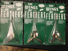 The Wings of Feathers wind toy Designed by Kathleen Palmer Set of 3