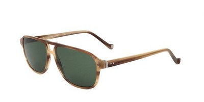 Hackett Sonnenbrille Bespoke HEB210 Milky brown horn 56/13/145 Herren