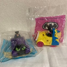 McDonald's 1991 Catwoman Penguin Happy Meal Toy Set Unopened Collectible
