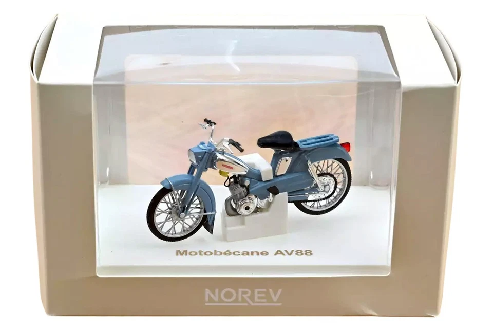 Norev 182057 Motobecane AV88 blau 1976 Maßstab 1:18 Moped - Bild 4 von 4